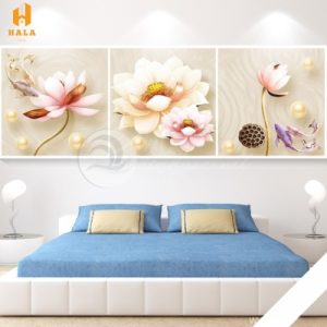 Tranh treo phòng ngủ mệnh hỏa