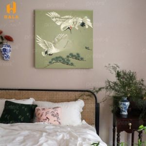 Tranh treo phòng ngủ mệnh kim