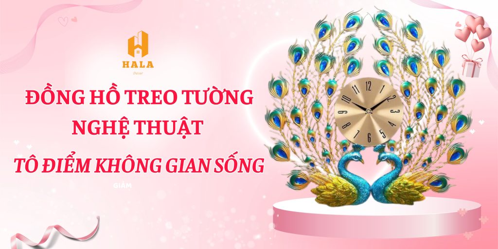 Đồng Hồ Treo Tường Nghệ Thuật